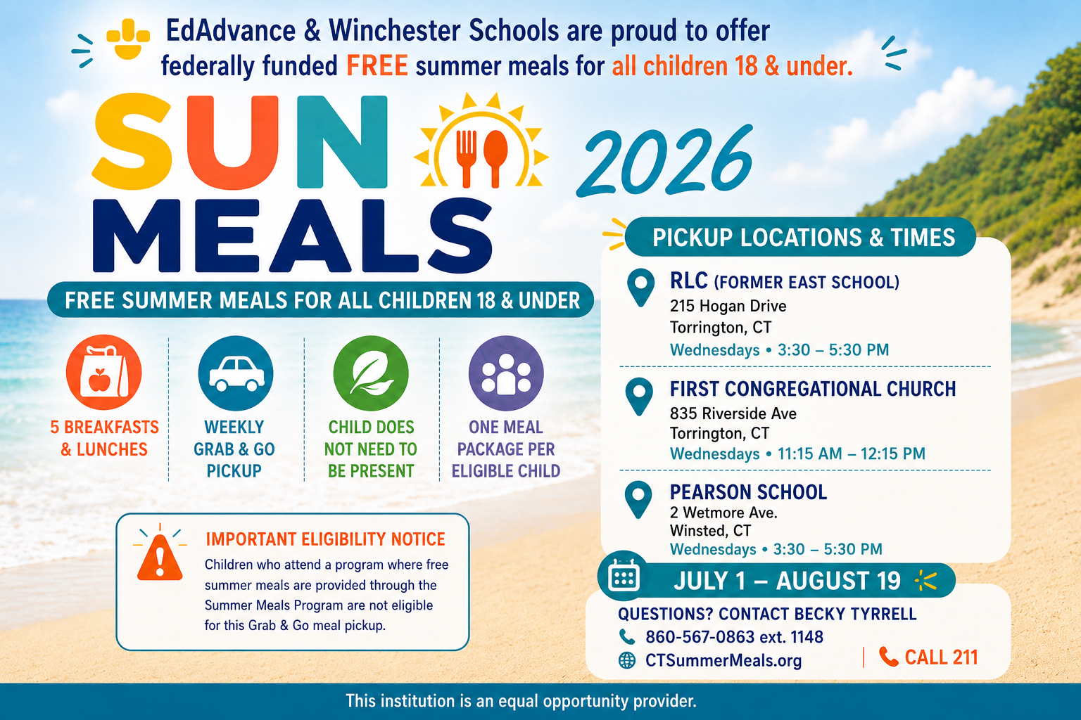 EdAdvance Summer Meals - 2026